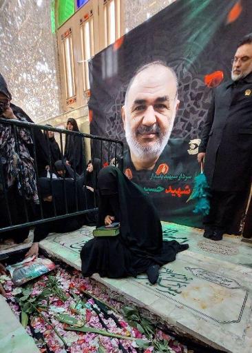 عکس مزار شهید حسین سلامی