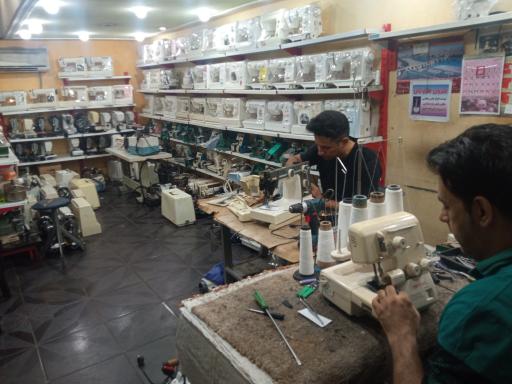 عکس چرخ خیاطی معمارنژاد