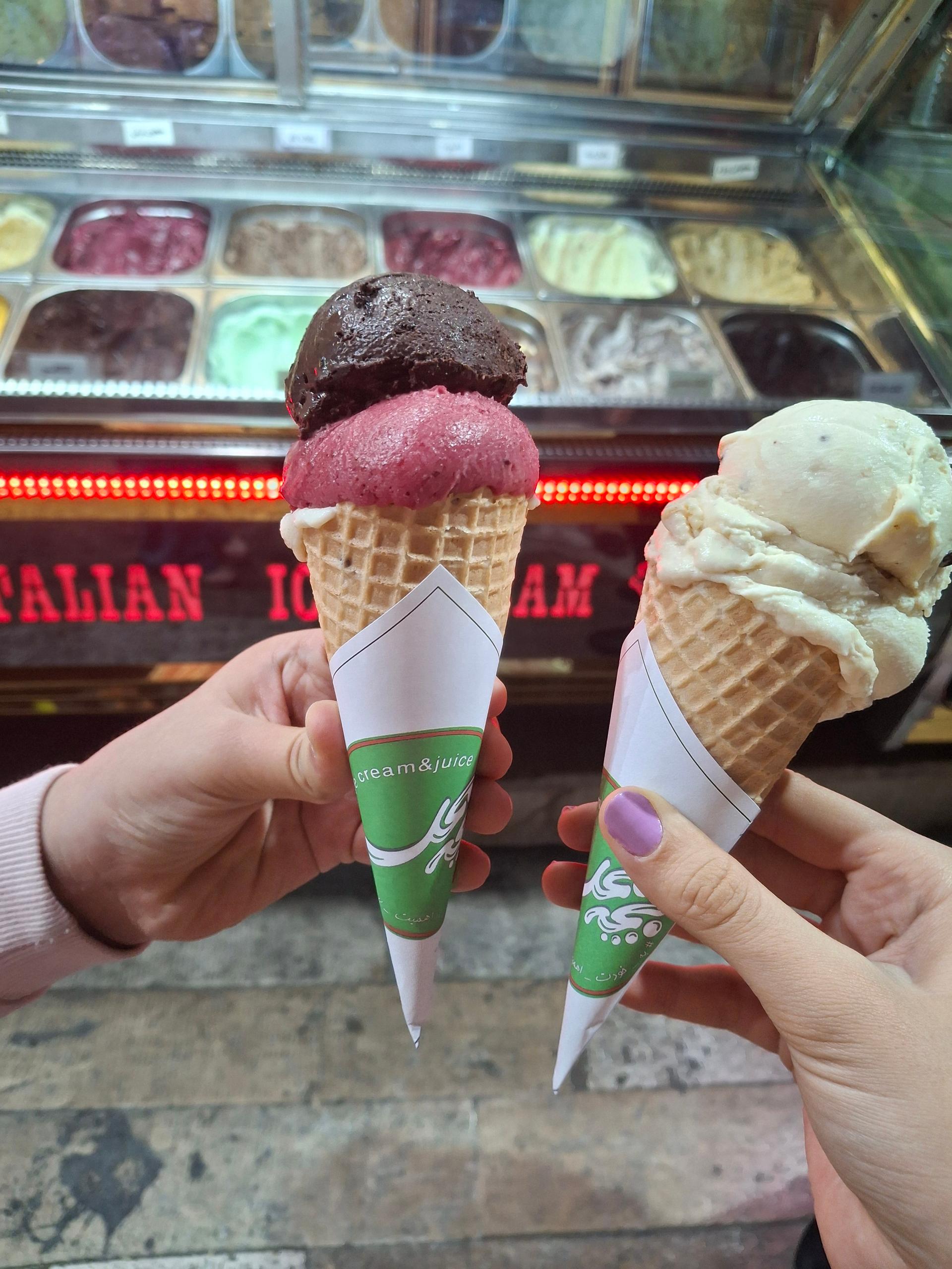 عکس بستنی بچه محل
