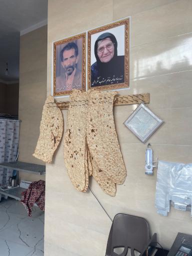 عکس نانوایی سنگک حاج عزت ولی زاده