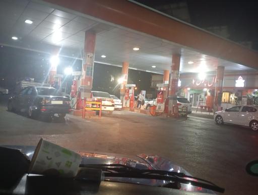 عکس پمپ بنزین معراج