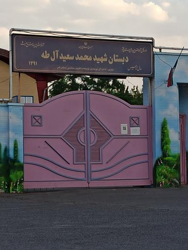 عکس دبستان دخترانه شهید محمد سعید آل طه