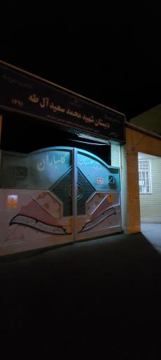عکس دبستان دخترانه شهید محمد سعید آل طه