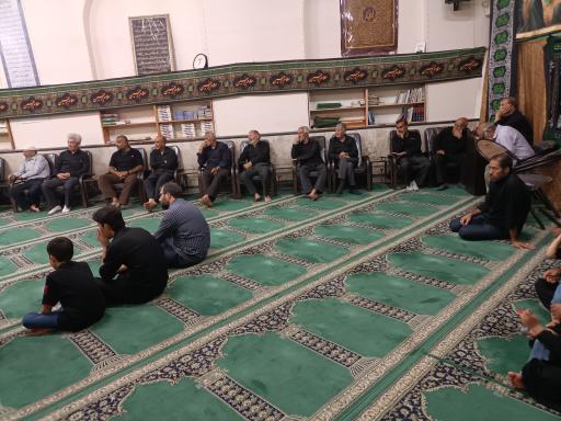 عکس مسجد و حسینیه بعثت