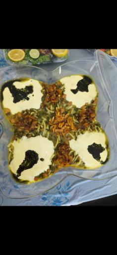 عکس غذای خانگی من و مامان