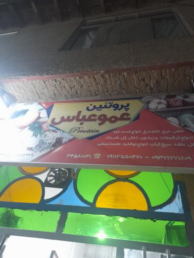 عکس پروتئین عمو عباس