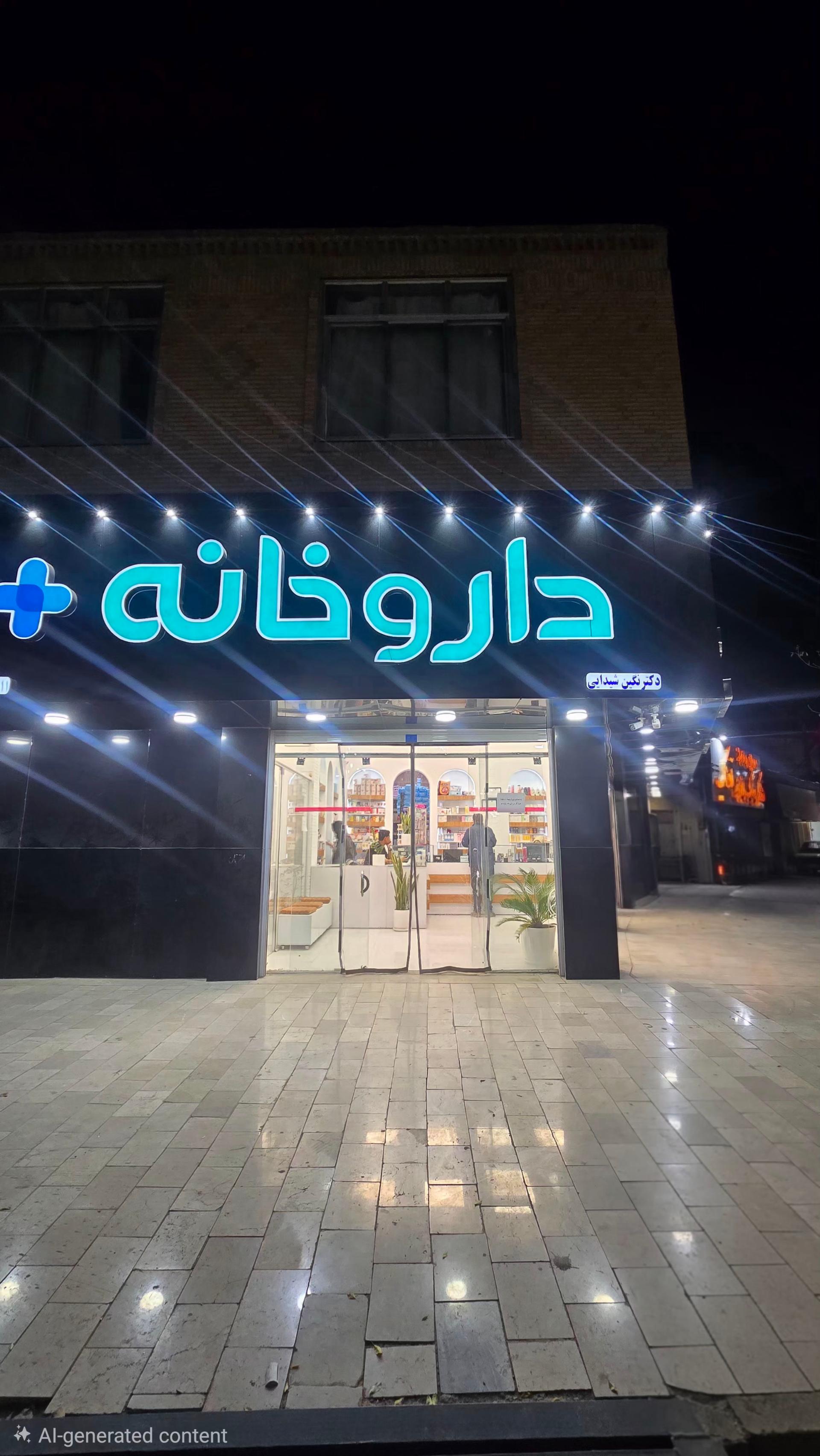 عکس داروخانه دکتر نگین شیدایی