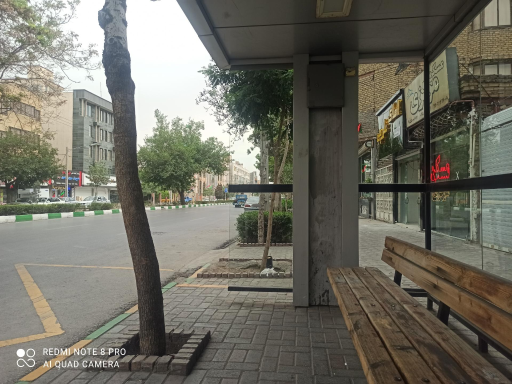عکس ایستگاه اتوبوس شهید فرامرز عباسی 34 