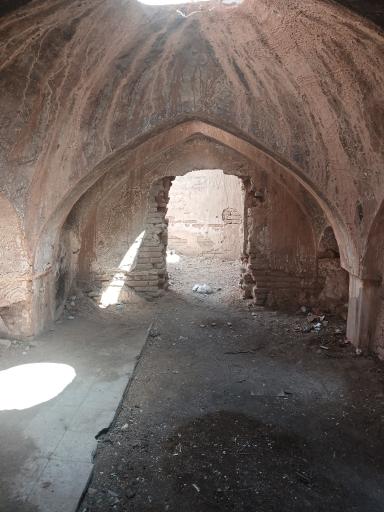 عکس حمام قدیمی چاله سیاه