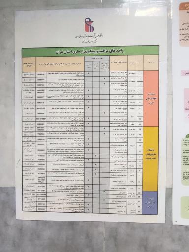 عکس مرکز بهداشت غرب تهران (والفجر)انبار