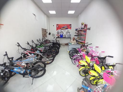 عکس تعمیرگاه و فروشگاه دوچرخه المپیک