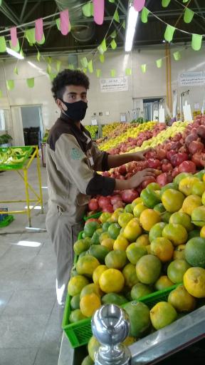 عکس بازار میوه و تره بار دردشت