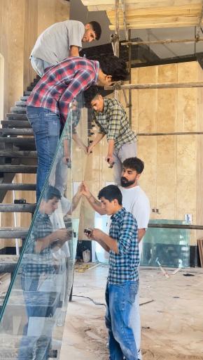 عکس شیشه سکوریت شیخیان