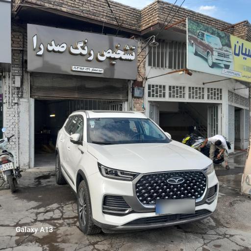 عکس تشخیص رنگ خودرو صدرا