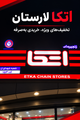 عکس فروشگاه زنجیره ای اتکا