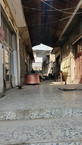 عکس بازار مسگران رهنان