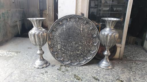 عکس بازار مسگران رهنان