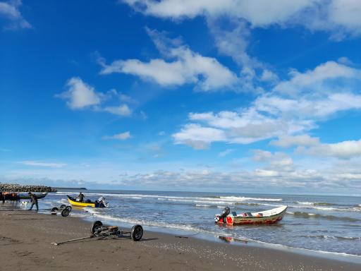 عکس ساحل کاسپین