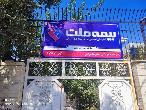 عکس بیمه ملت