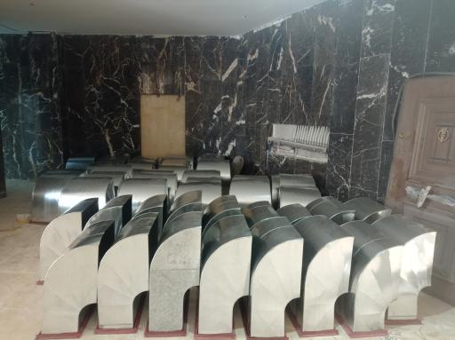 عکس کارگاه کانال سازی کولر