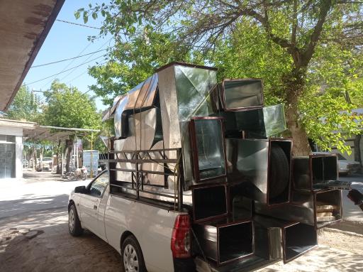 عکس کارگاه کانال سازی کولر