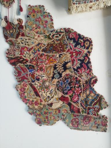 عکس رفوگری فرش سلیمانی