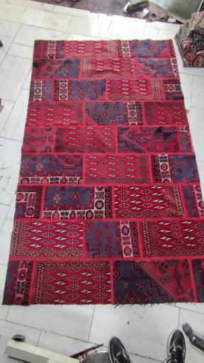 عکس رفوگری فرش سلیمانی