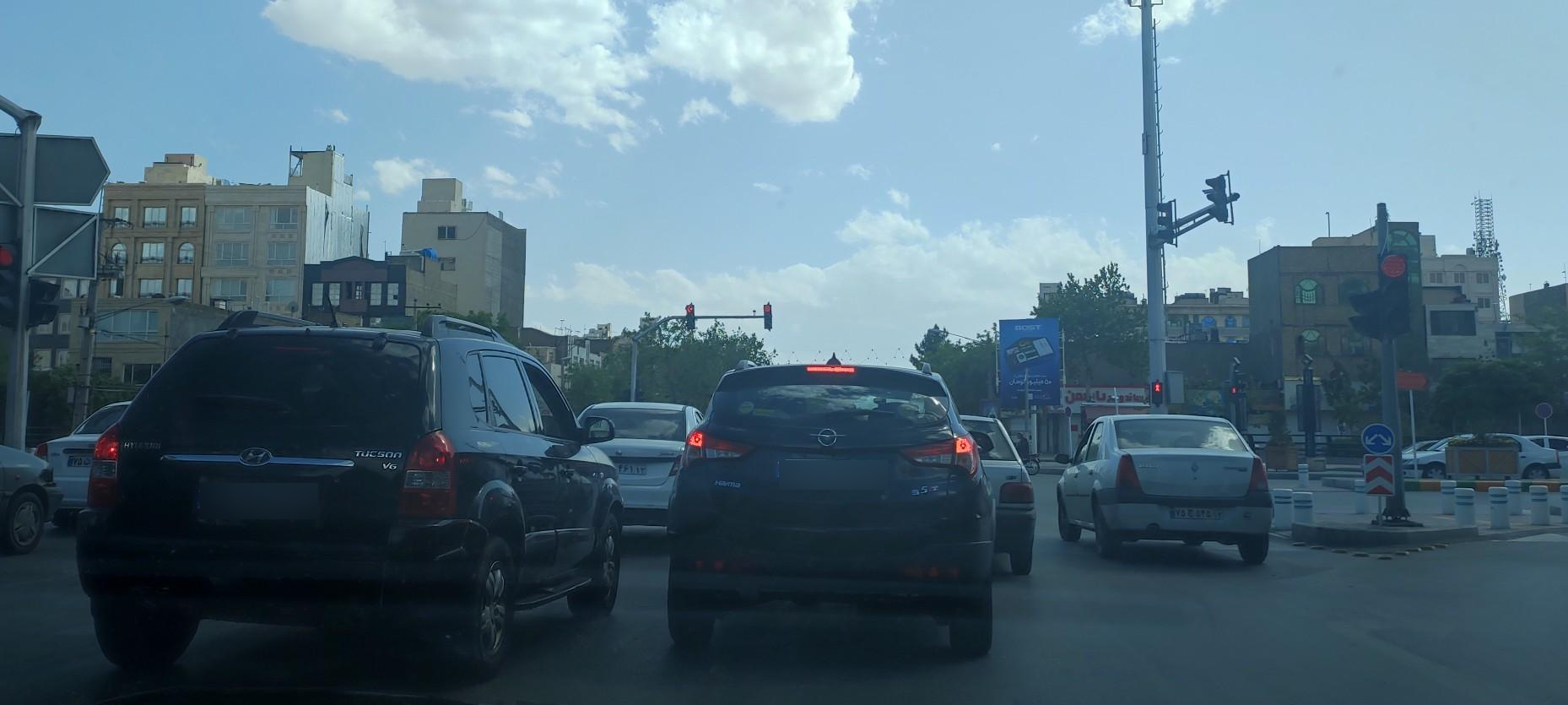 عکس چهاراه زیباشهر