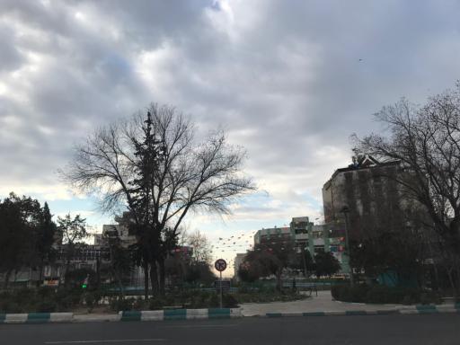 عکس فلکه اول صادقیه