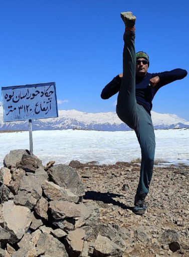 عکس قله خوراسان کوه