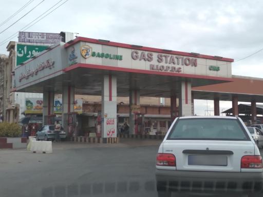 عکس پمپ گاز CNG و بنزین