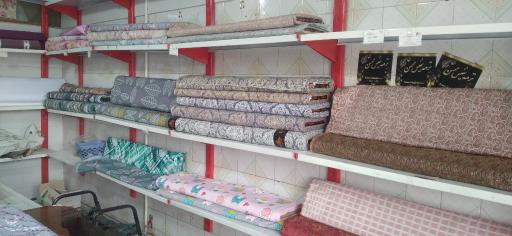 عکس پارچه سرای رنگین کمان 