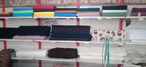 عکس پارچه سرای رنگین کمان 