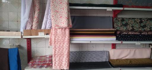 عکس پارچه سرای رنگین کمان 