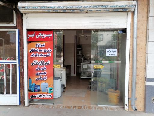 عکس سیم پیچی امیر 