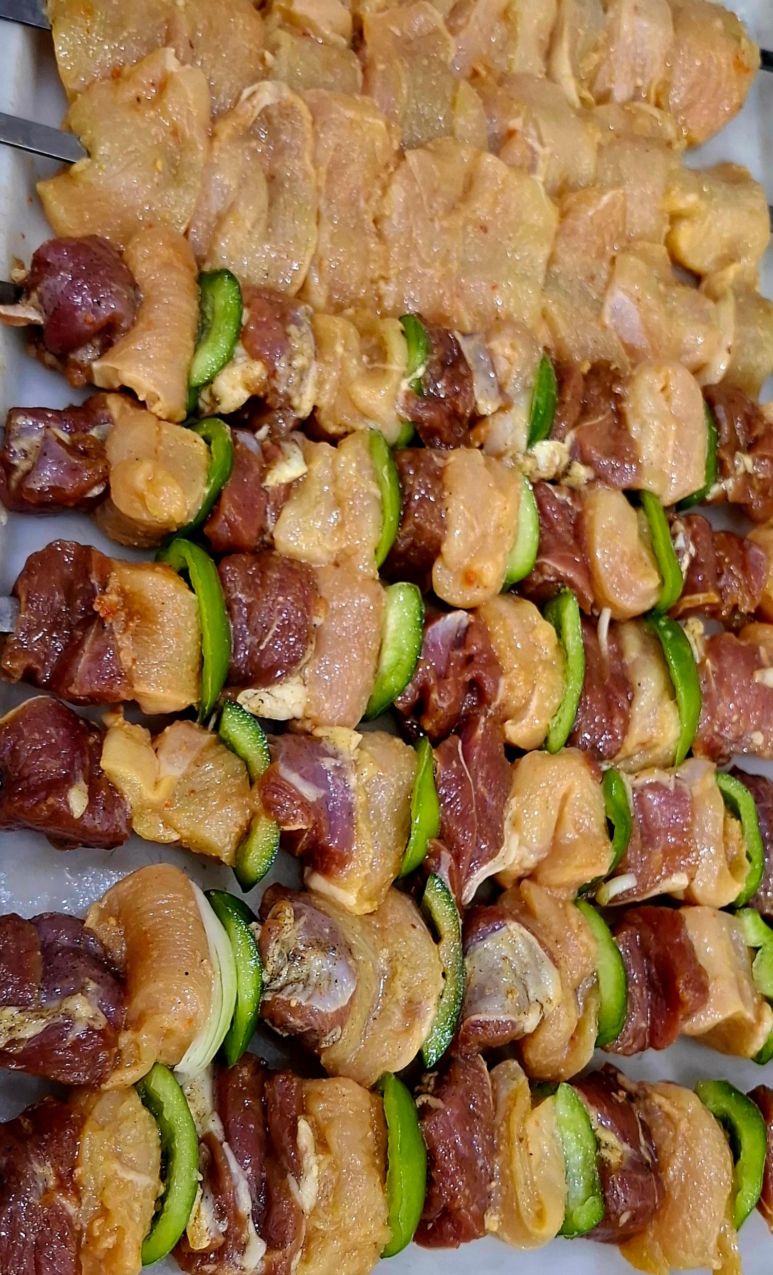 عکس غذای من و بابام