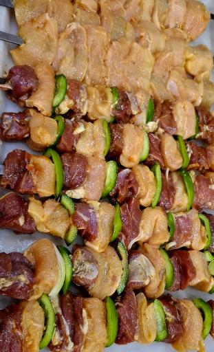 عکس غذای من و بابام