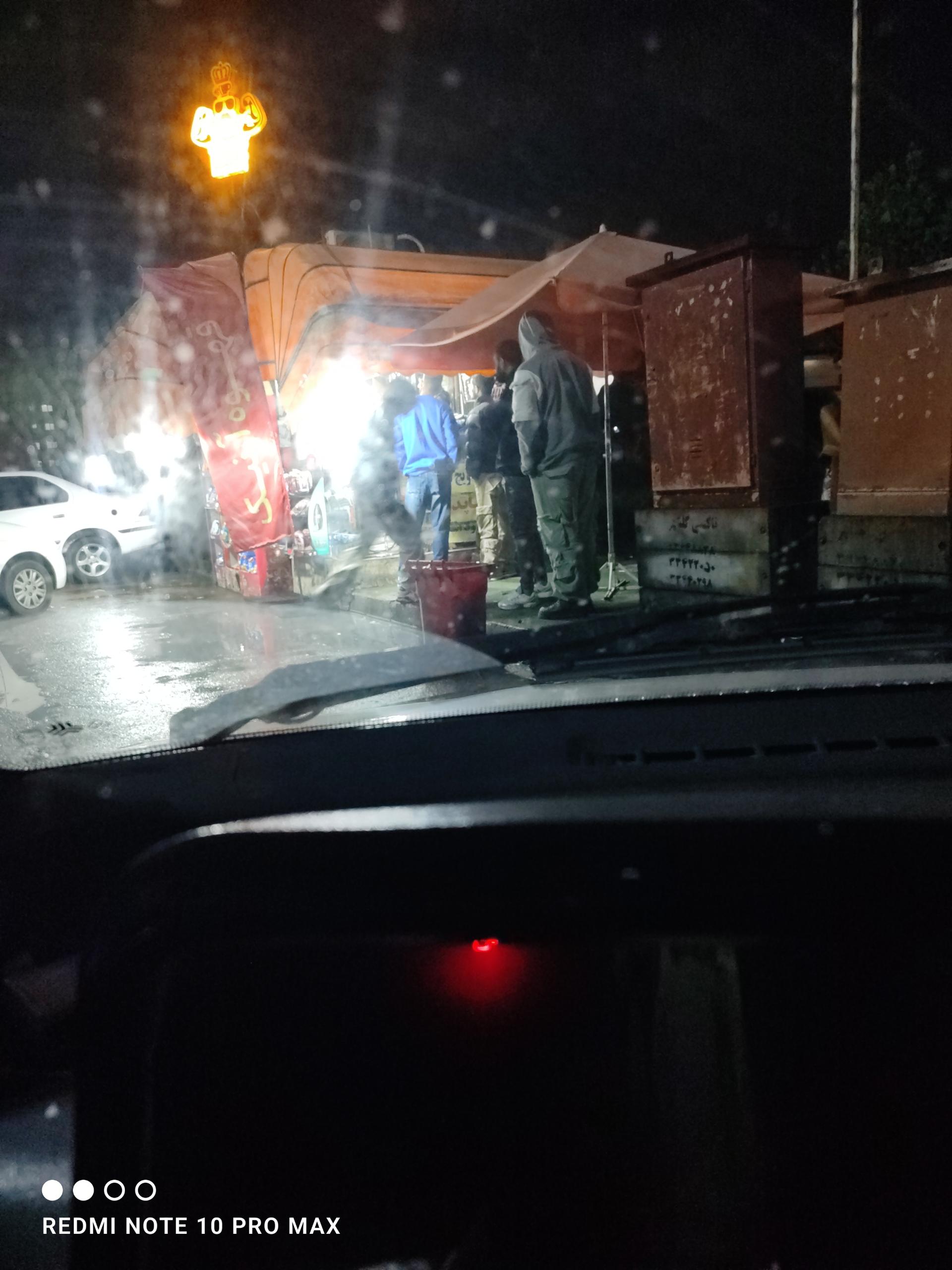 عکس دکه چای بیسکویت