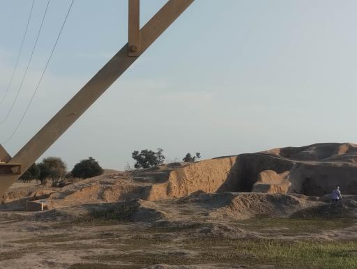 عکس سایت آثار باستانی هفت تپه