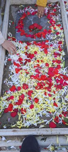 عکس مزار زهرا بیرامی 