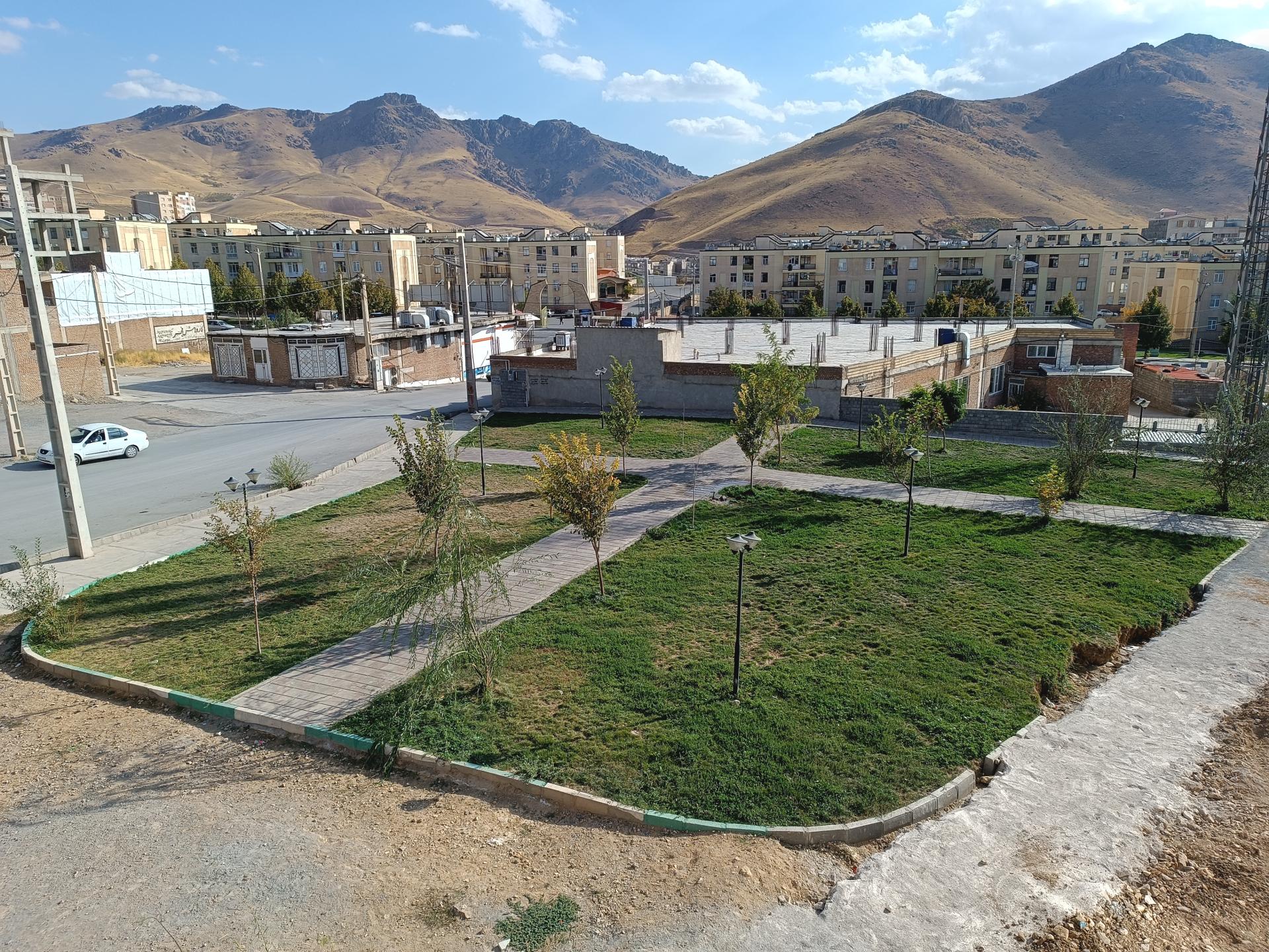 عکس فضای سبز ارغوان