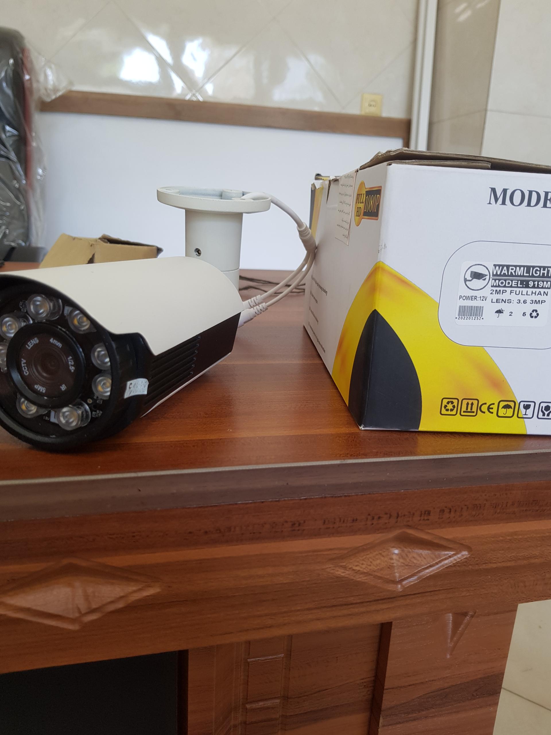 عکس دوربین مداربسته پارسیان امنیت