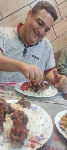 عکس پلو کبابی حسینیان