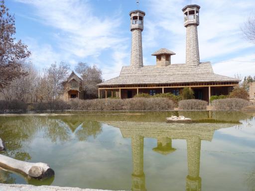 عکس دهکده چوبین