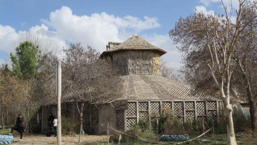 عکس دهکده چوبین