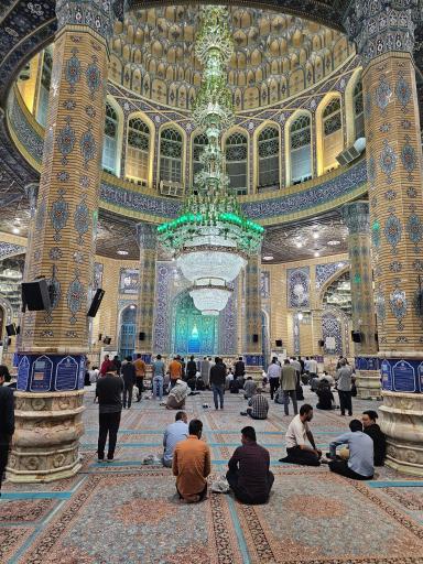 عکس صحن جامع مهدوی