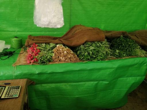 عکس سبزی فروشی محله 