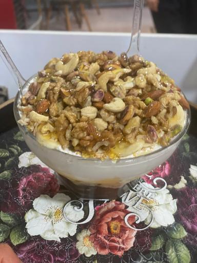 عکس آبمیوه بستنی تمشک