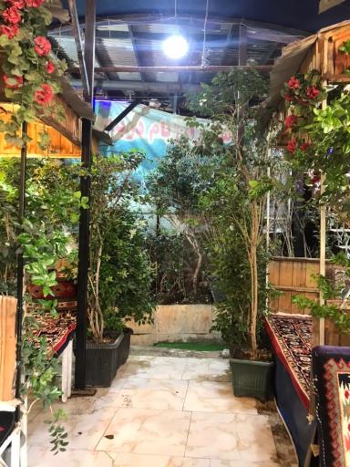 عکس باغ رستوران بام دربند