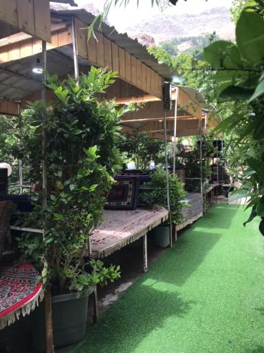 عکس باغ رستوران بام دربند